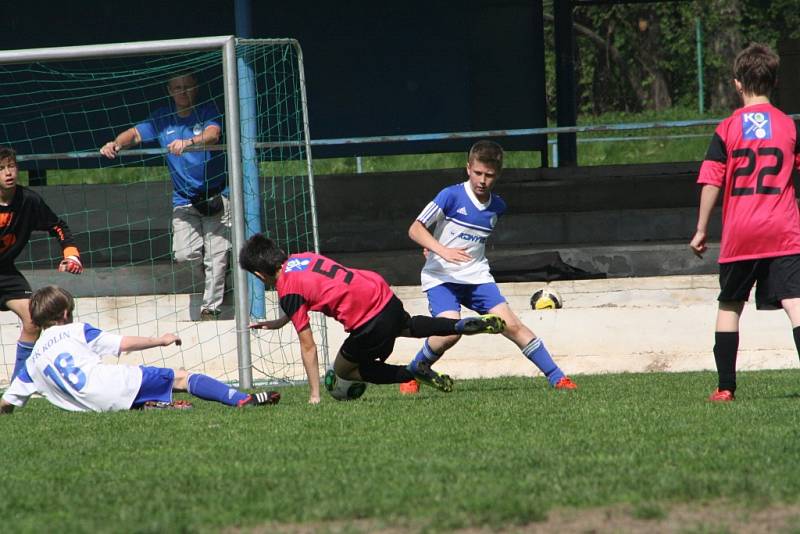 Z utkání FK Kolín U12 - Mladá Boleslav (3:11).