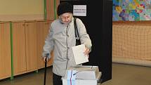 Hojnou účast voličů potvrdili hned od začátku voleb členové volební komise v okrsku č. 1 v Kolíně. Lidé před volební místností čekali ještě před jejím otevřením.