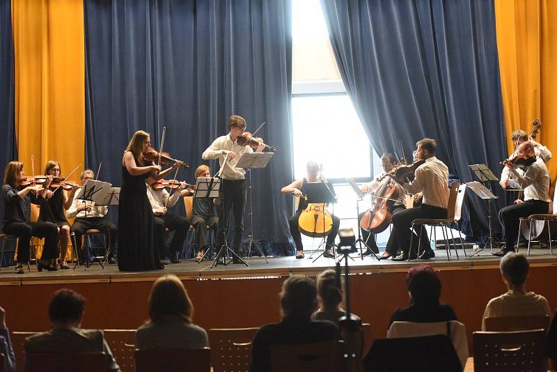 Smyčcový koncert se konal v Městském společenském domě.