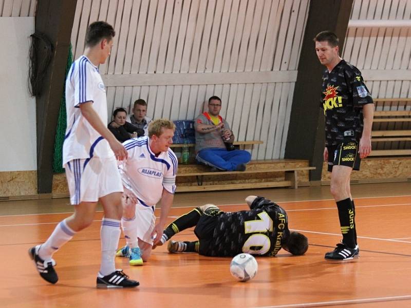 Z utkání SKP Kolín - AFC Kralupy (10:3).