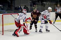 Z hokejového utkání Chance ligy Kolín - Jihlava (6:1)