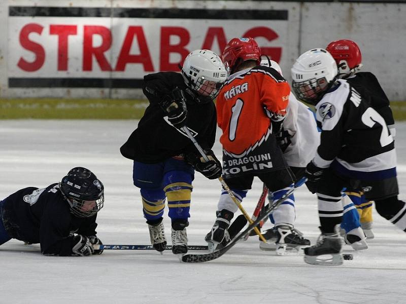V sobotu odpoledne patřila ledová plocha v Kolíně malým hokejovým nadějím