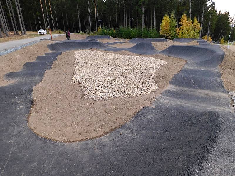 Pumptracková dráha ve Vysočina Areně. Ilustrační foto.