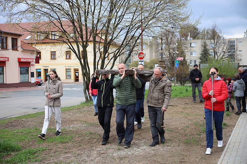 Velkopáteční obřady v Českém Brodě.