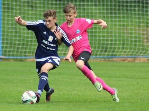 Z utkání KP starších žáků FK Kolín - Pečky (5:1).