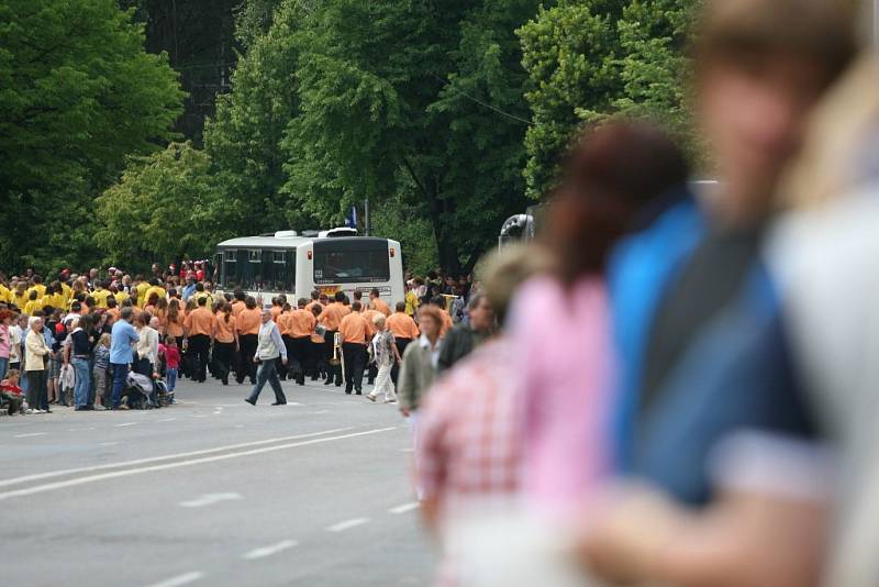 45. ročník Kmochova Kolína - Slavnostní průvod