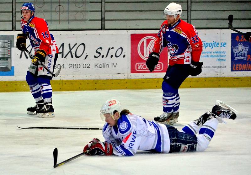 II. liga; Kolín - Děčín 6:5