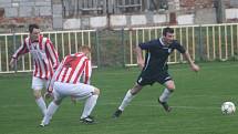 Z utkání Býchory - Dobré Pole (1:0).