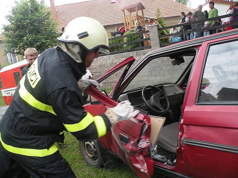 Dětskému dni vévodili dobrovolní hasiči