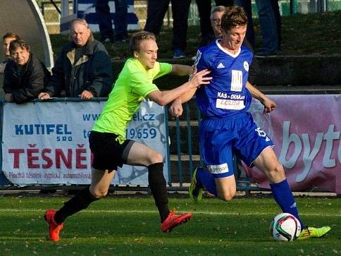 Z utkání FK Kolín - Přední Kopanina (1:1, PK 8:9).