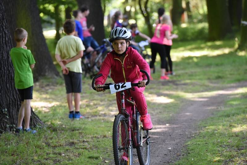 Kolínské sportovní dny ZŠ 2017 - cyklistika.