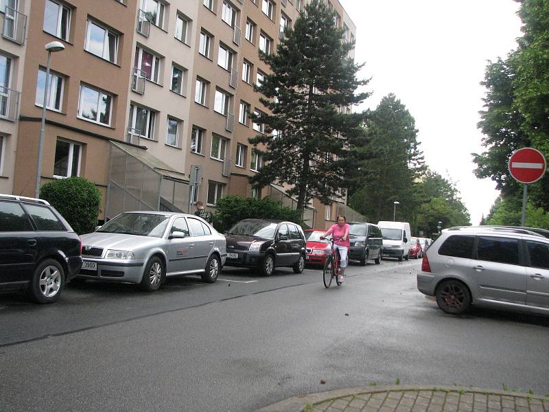 V sídlištní lokalitě v okolí ulice Rimavské Soboty v Kolíně.