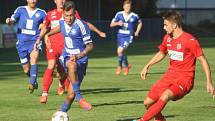 Z pohárového utkání FK Kolín - Ústí nad Labem (2:4).