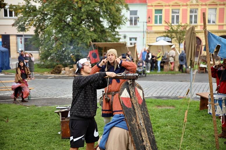 Gotharské posvícení v Českém Brodě.