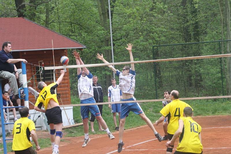 Z utkání VK Kolín - Přerov nad Labem (3:2).