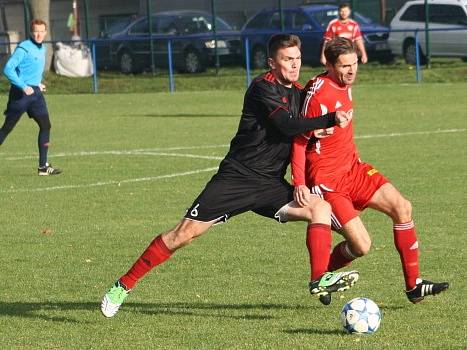 Z utkání Polepy - Břežany II (12:4).