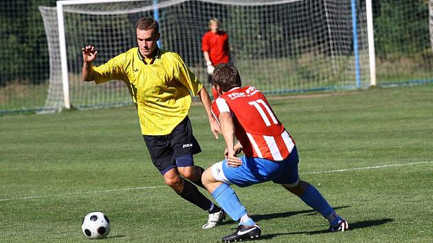 Z utkání FK Kolín B - Liblice (1:1).