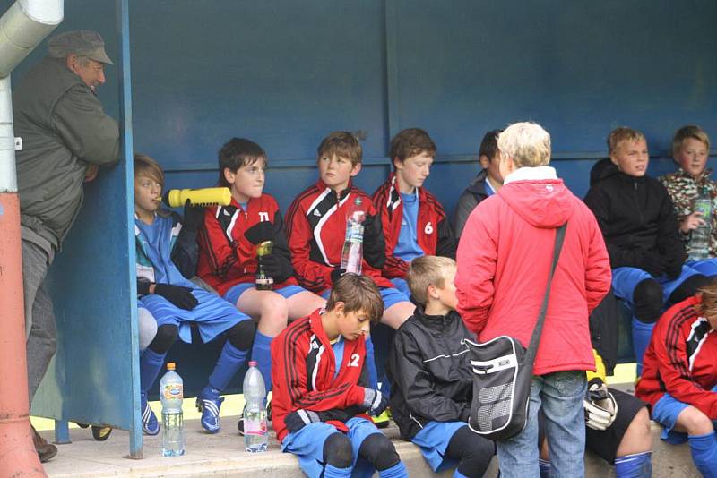 Z utkání FK Kolín U 13 - Jablonec nad Nisou (2:16).