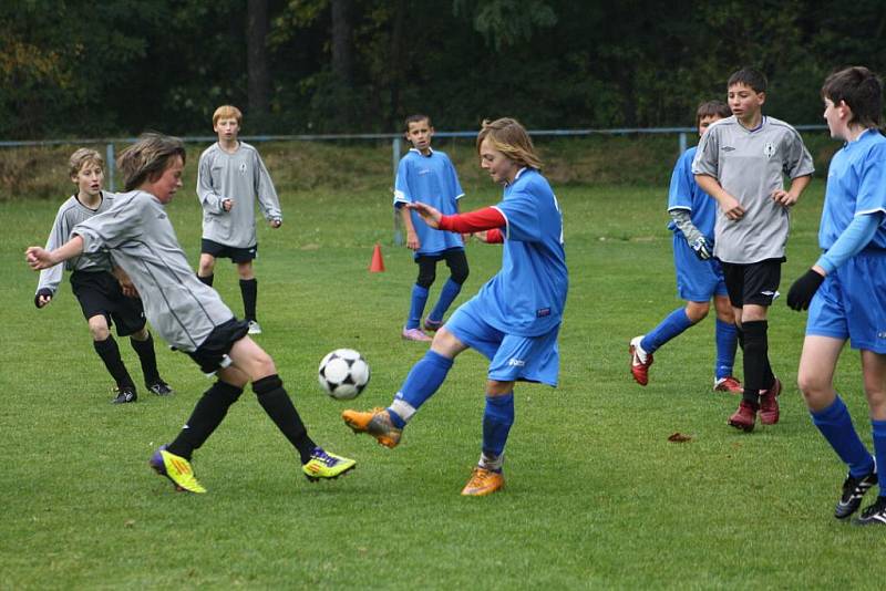 Z utkání FK Kolín U 13 - Jablonec nad Nisou (2:16).