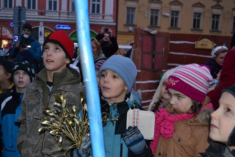 Kolínští přivítali advent už v pátek