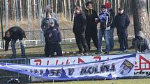 Z utkání FK Kolín - Karlovy Vary (3:2).