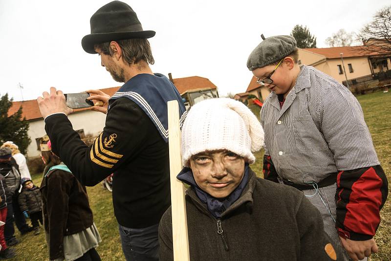 Masopust v Toušicích.