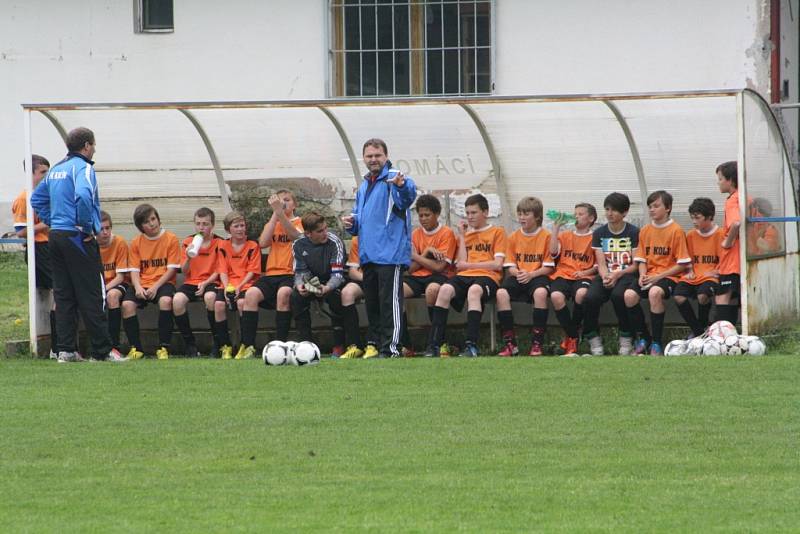 Z utkání FK Kolín U13 - Hradec Králové (4:8).