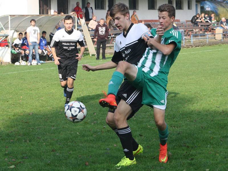 Z utkání FK Kolín U17 - Meteor Praha (2:1 PK).