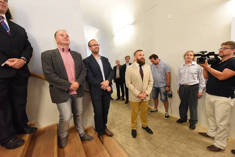 Slavnostní otevření nové expozice ve Veigertovském domě o bitvě u Kolína