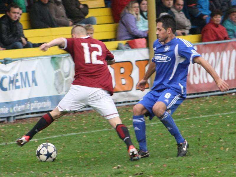 Z utkání FK Kolín - Sparta Praha B (2:1).