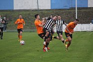 Z fotbalového utkání ČFL Kolín - Živanice (1:4)