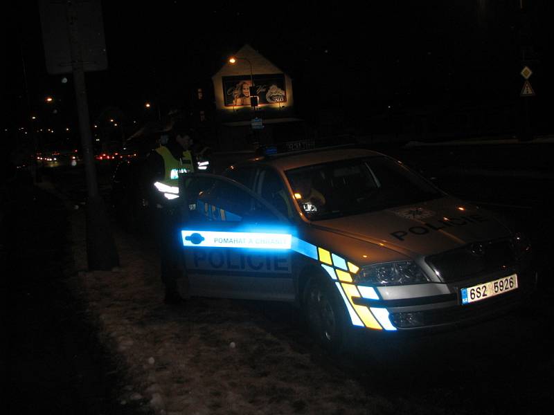 Policejní preventivně bezpečnostní akce na Kolínsku.
