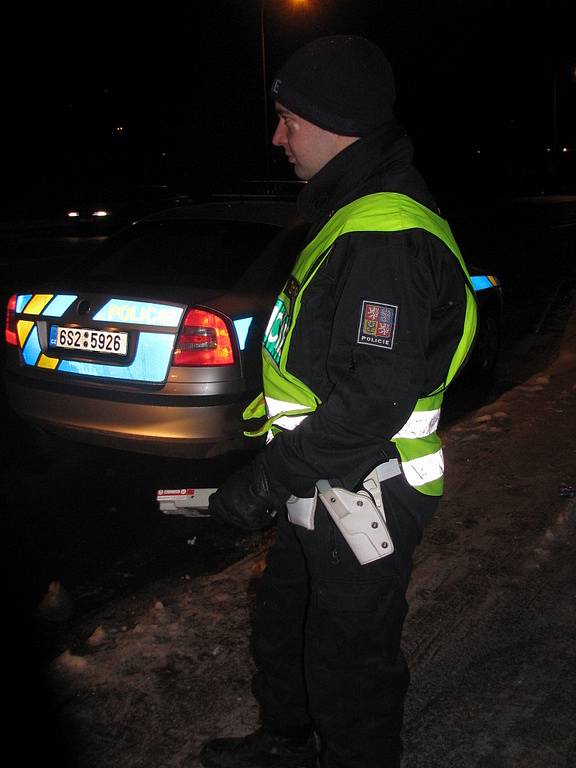 Policejní preventivně bezpečnostní akce na Kolínsku.