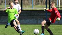 Z utkání žáků FK Kolín U14 - Benešov (0:2).