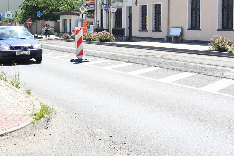 Rekonstrukce Ovčárecké ulice a objízdná trasa