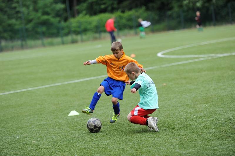 Kolínské sportovní dny - kopaná.