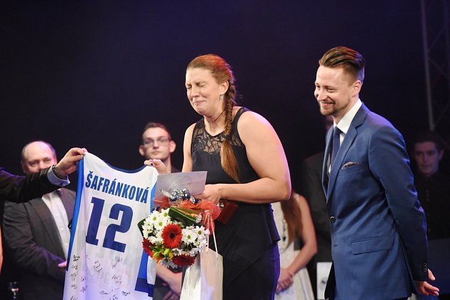 Sportovkyně Kolína 2016 Kateřina Šafránková na předávání cen