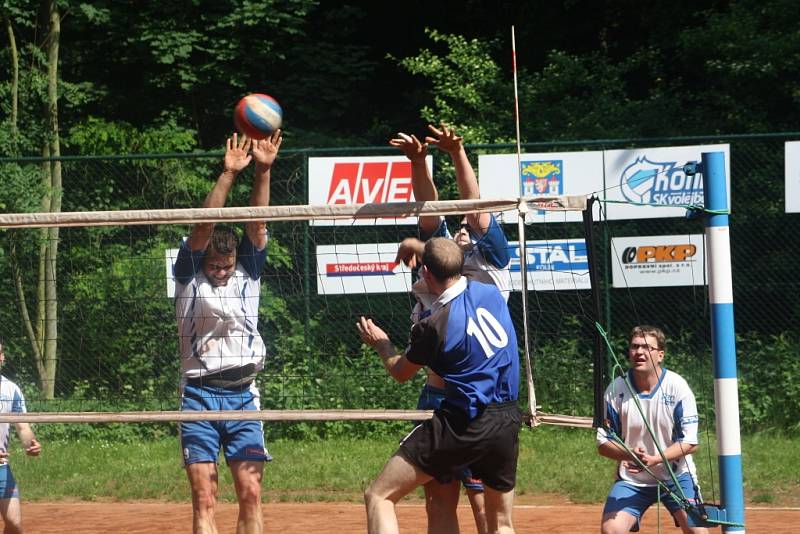 Z utkání VK Kolín - Kutná Hora (1:3).