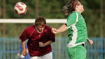 Z utkání okresního přeboru Týnec nad Labem - Nučice (1:0).