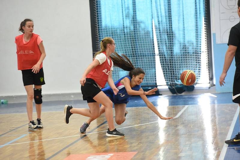 Třetí sportovní den základních škol v Kolíně patřil basketbalu.