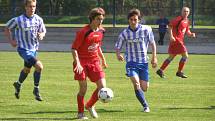 Z utkání staršího dorostu FK Kolín - Pardubice B (3:1).