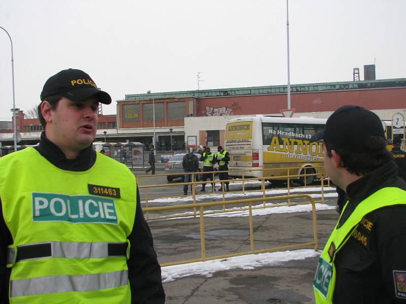 Policejní preventivně bezpečnostní akce na Kolínsku.