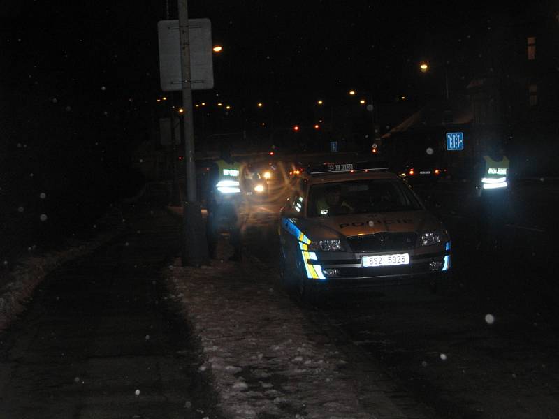 Policejní preventivně bezpečnostní akce na Kolínsku.