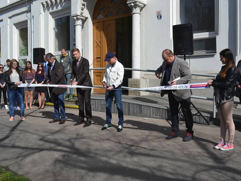 První cyklovyjížďka a slavnostní zahájení provozu Cyklistického centra v Kolíně