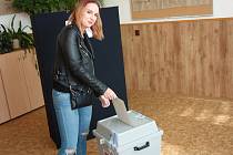 První den komunálních voleb v Kolíně v roce 2018.