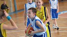 Mladí basketbalisté Kolína (U11) porazili dvakrát s přehledem Benešov B.