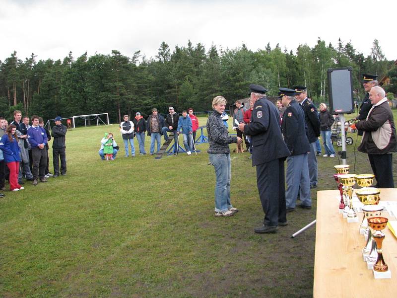 Okresní soutěž v požárním sportu sborů dobrovolných hasičů z okresů Kolín a Kutná Hora