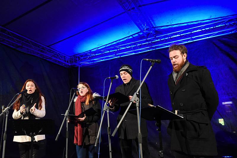 Závěr Tříkrálové sbírky se uskutečnil první lednovou neděli na kolínském Karlově náměstí.