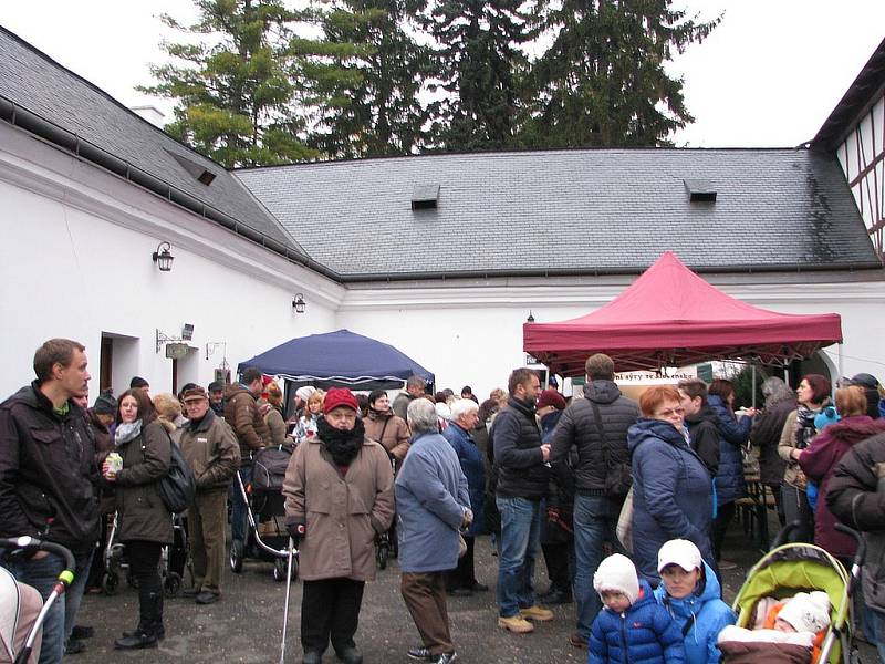 Na zámek v Radimi přijel v sobotu sv. Martin