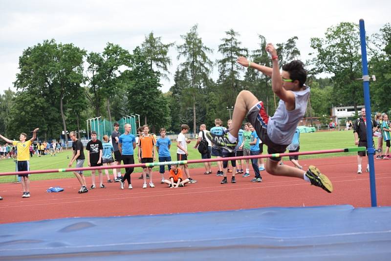 Kolínské sportovní hry, první den